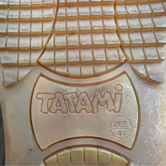 Tatami men’s made in Germany slide sandals size women’s 8 solid heavy sandals - Picture 6 of 8